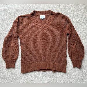 Pink Rose Women's Pullover Sweater